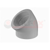Угол 90гр. x 25 (200/50) (Valfex) СЕРЫЙ