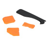 Силиконовые лопатки с резаком, скребком, набор из 4 шт.//FASTER TOOLS