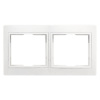 Рамка 2-местная горизонтальная белая Венера (SBE-01w-00-FR-2)