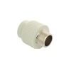 Муфта переходная с наружной резьбой 20 x 3/4 (100/25) (Valfex) СЕРАЯ
