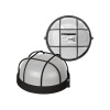 Светильник НПБ1302 черный/круг с реш. 60Вт IP54 TDM