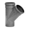 Тройник 45 град 50-40 вн.канализ.(140/7) VALFEX коробка