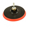 Диск резиновый для дрели и УШМ с липучкой 125 мм //FASTER TOOLS