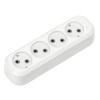Колодка Smartbuy, 4 гнезда 10А/2,2кВт без заземления (SBE-10-4-00-N)