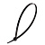 Хомут нейлоновый 3,6х250, черный (упак. 20 шт.) (SBE-CT20-36-250-b)