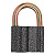 Замок навесной, корпус 54*41 мм,  дужка d9 мм, 3 кл., //Smartbuy