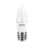 Лампа светодиодная LED-C37-5W-E27-3000K-премиум