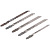 Набор лезвий для лобзика Т101В, Т101BR, T101D, T101AO, T144D (уп 5 шт)//FASTER TOOLS