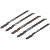 Набор лезвий для лобзика T144D, T244D, T11BO (уп 5 шт)//FASTER TOOLS