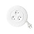Удлинитель 3 гнезда 3 метра 10А/2,2кВт, б/з, круглый, белый (SBE-10-3-03-W)/40