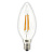 Светодиодная (LED) FIL Лампа Smartbuy-C37-8W/4000/E14 (SBL-C37F-8-40K-E14)