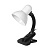Настольный светильник Smartbuy Е27 с прищепкой белый (SBL-DeskS-White)